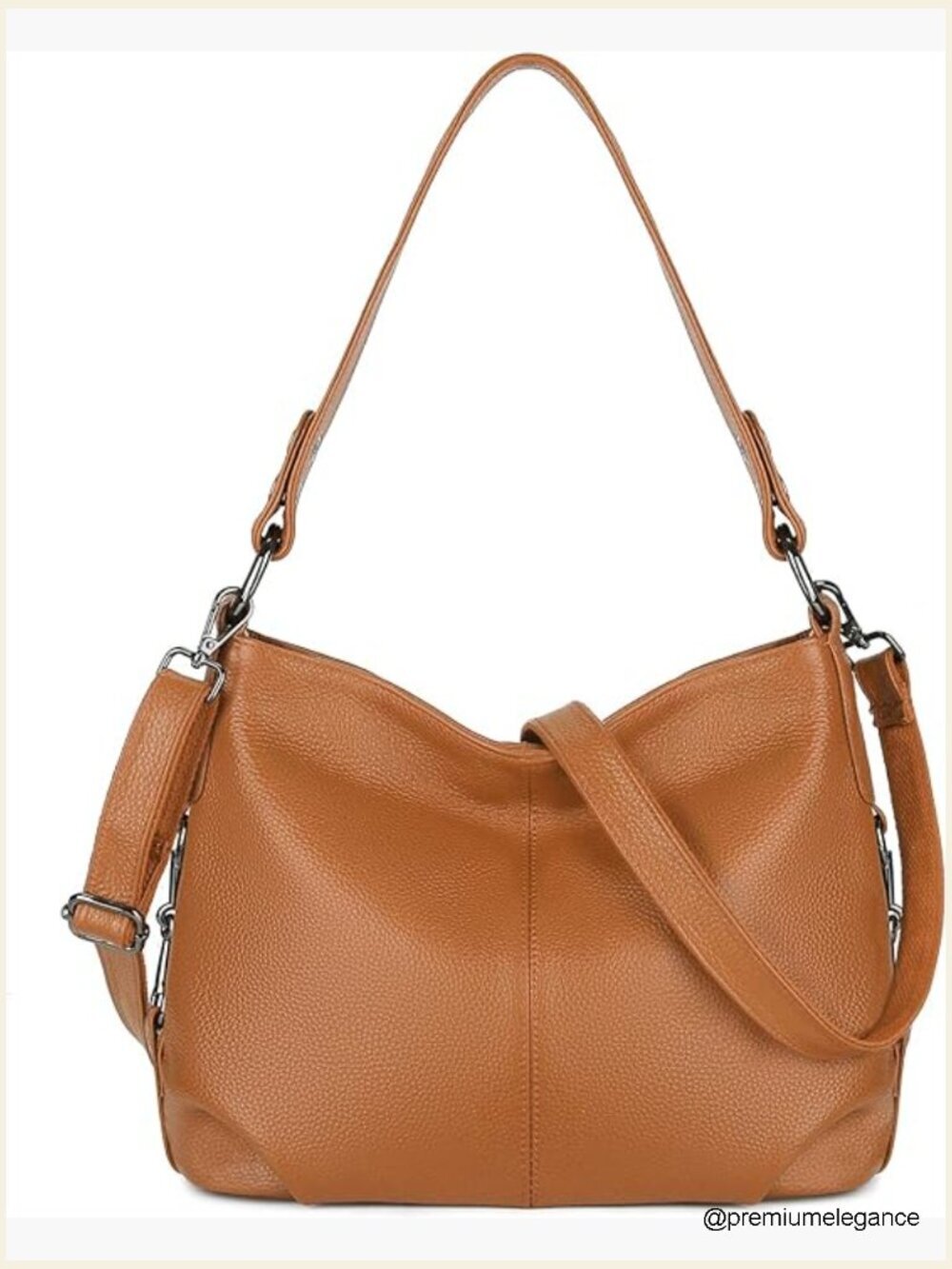 Genuine Leather Hobo Bag Crossbody Shoulder Purse Women Handbag